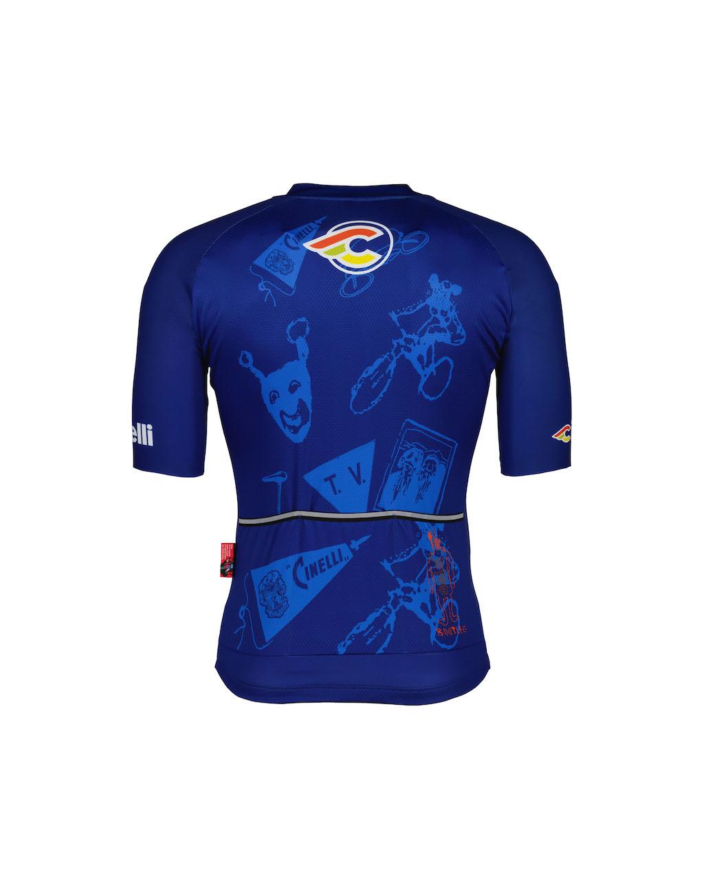 Maillot De Cyclisme Vintage Cinelli - Taille L, Fabriqué Aux USA, Occasion
