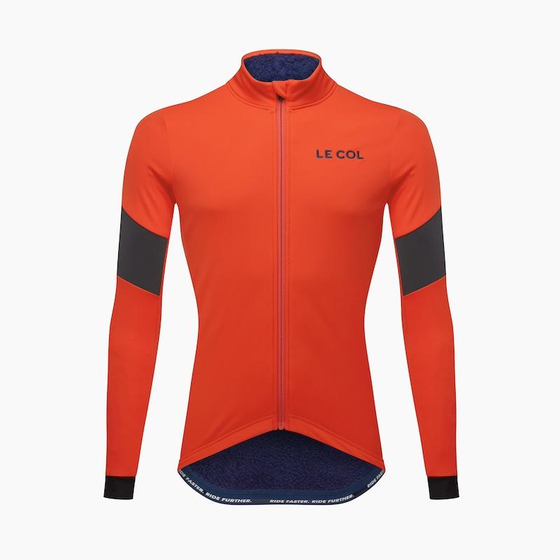 Maillot Cycliste Homme Le Col Hors Catégorie - Taille L, Orange, Premium, Occasion