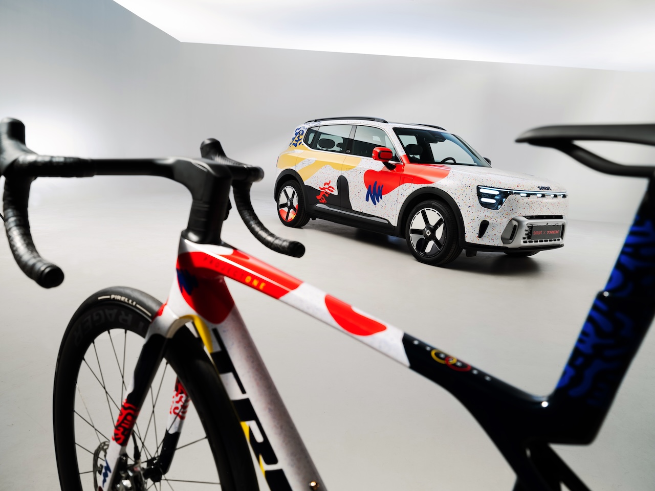 Smart et Trek présentent une Smart #5 Couler ! - Dimensions Vélo