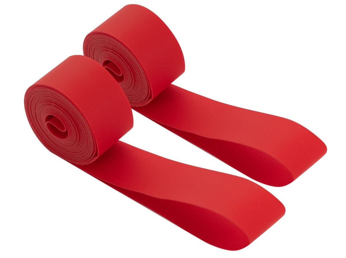2 Rubans De Protection Pour Jante De Vélo ZTTO 700C - Rouge, PVC, Anti-crevaison, Facile à Installer