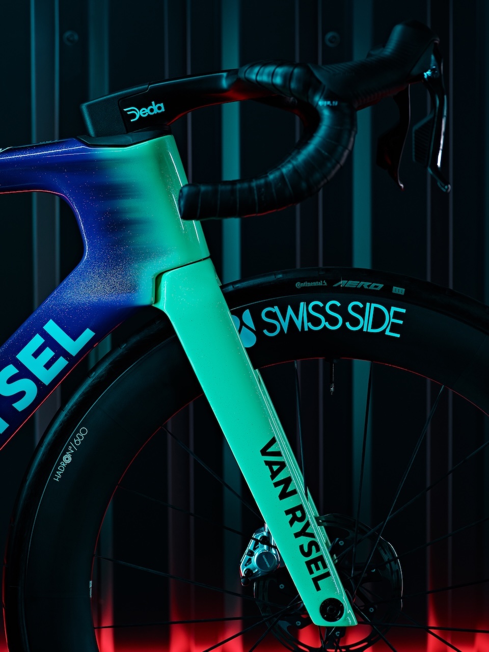 Van Riel Velo Les Van Rysel 2026 de Decathlon-CMA CGM - Dimensions Vélo